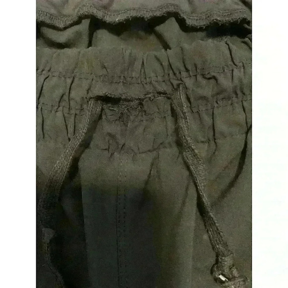 Athleta Jogger Womens XLT Black Stay Fly Zipper Front Cargo Pants See Desc - Picture 4 of 4